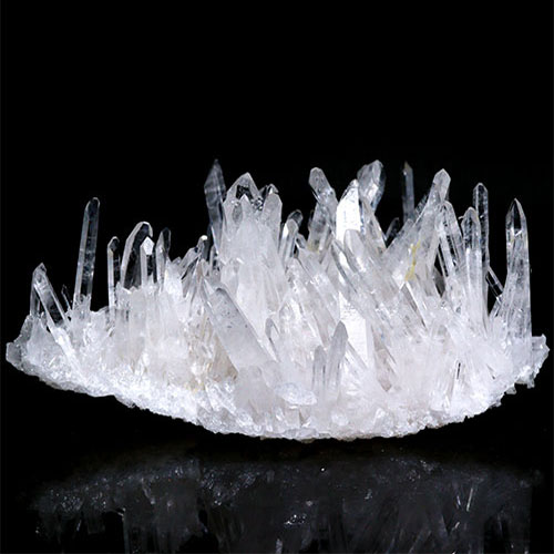 〔D123-21〕極上品 アーカンソー州産 水晶 クラスターARKANSAS CRYSTAL ギャランティーカード付【メール便不可】