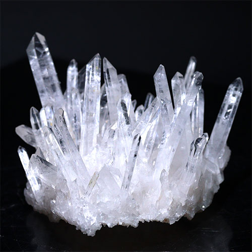 〔D123-49〕極上品 アーカンソー州産 水晶 クラスターARKANSAS CRYSTAL ギャランティーカード付【メール便不可】