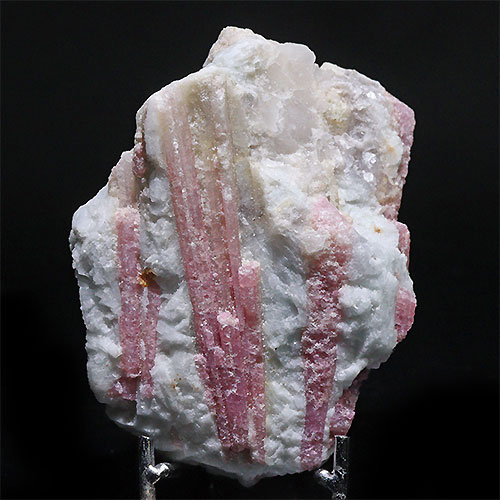 〔D139-2〕ピンクトルマリン結晶 Pink Tourmaline 原石 電気石 Brazil 置物 鉱物標本【メール便不可】