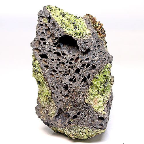 〔D357-1〕Peridot アリゾナ州産 ペリドット 母石付き 原石 【メール便不可】