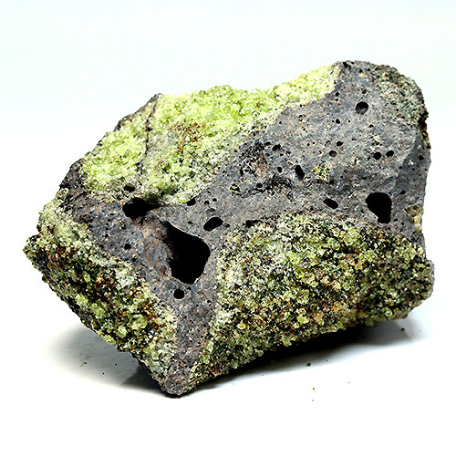 〔D357-13〕Peridot アリゾナ州産 ペリドット 母石付き 原石 【メール便不可】