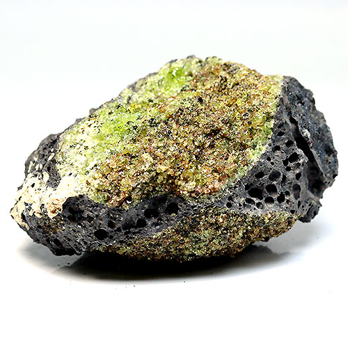 〔D357-6〕Peridot アリゾナ州産 ペリドット 母石付き 原石 【メール便不可】