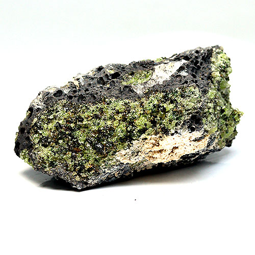 〔D357-8〕Peridot アリゾナ州産 ペリドット 母石付き 原石 【メール便不可】