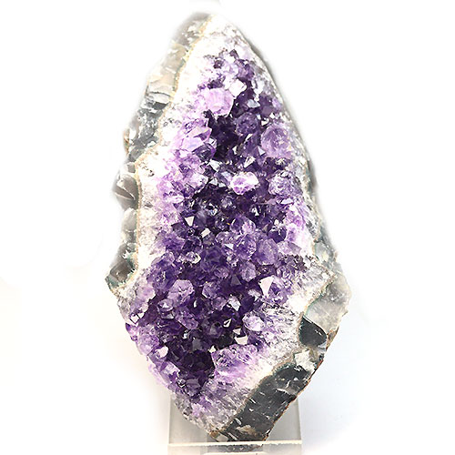 〔D360-27〕Amethyst ウルグアイ産 アメジストクラスター 鉱物原石【FOREST 天然石 パワーストーン】