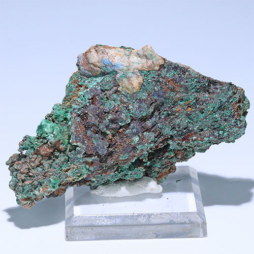 〔D363-38〕マラカイト(孔雀石) モロッコ産 Malachite 1個 鉱物原石【メール便不可】