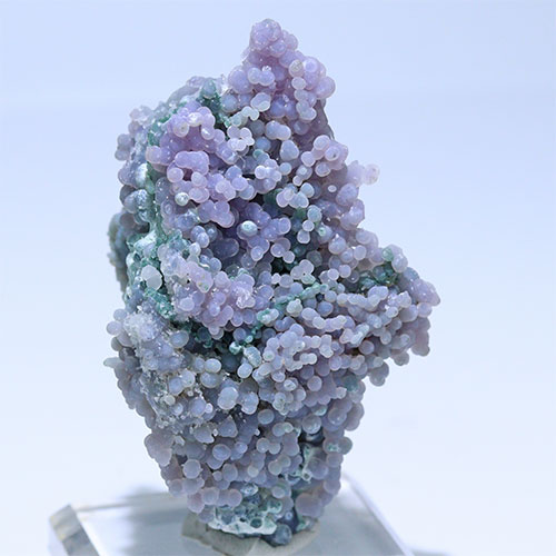 〔D364-41〕インドネシア産 グレープアゲート 標本 鉱物 原石 Grape agate 【FOREST 天然石 パワーストーン】