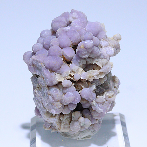 〔D364-46〕インドネシア産 グレープアゲート 標本 鉱物 原石 Grape agate 【FOREST 天然石 パワーストーン】