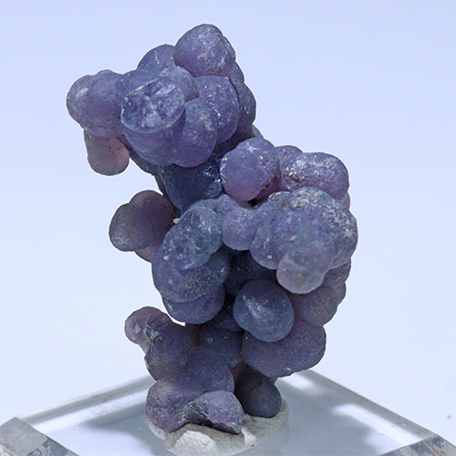 〔D364-67〕インドネシア産 グレープアゲート 標本 鉱物 原石 Grape agate 【FOREST 天然石 パワーストーン】