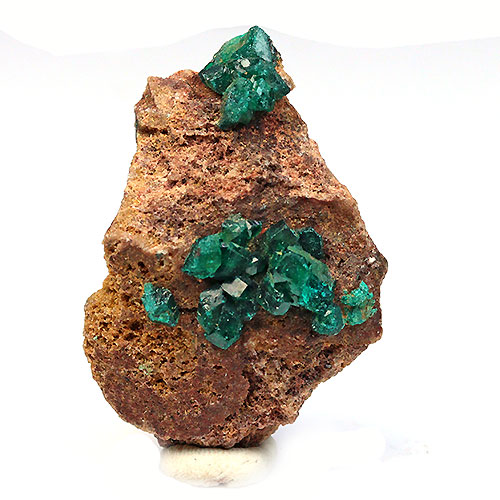 〔D373-1〕ダイオプテーズ（翠銅鉱）コンゴ産 Dioptase 鉱物【FOREST 天然石 パワーストーン】