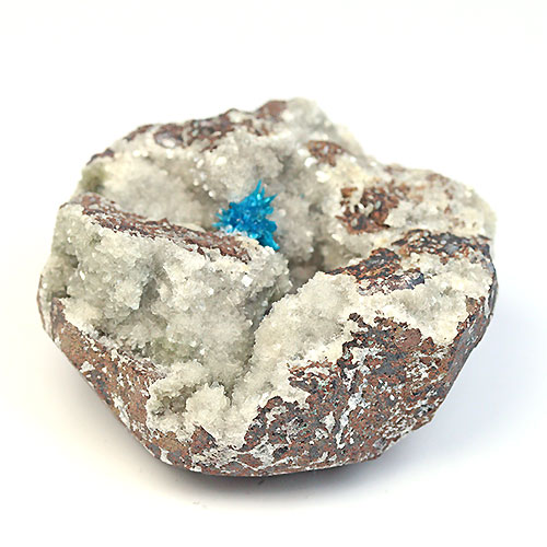 〔D374-13〕カバンサイトCavansite インド産 カバンシ石 鉱物原石【FOREST 天然石 パワーストーン】