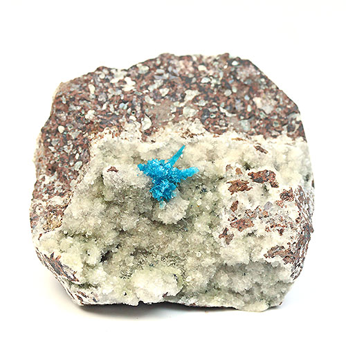 〔D374-16〕カバンサイトCavansite インド産 カバンシ石 鉱物原石【FOREST 天然石 パワーストーン】