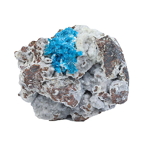 〔D374-18〕カバンサイトCavansite インド産 カバンシ石 鉱物原石【FOREST 天然石 パワーストーン】