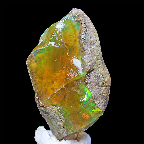 〔D384-38〕エチオピアンオパール Ethiopian Opal 原石 結晶 原石【メール便不可】