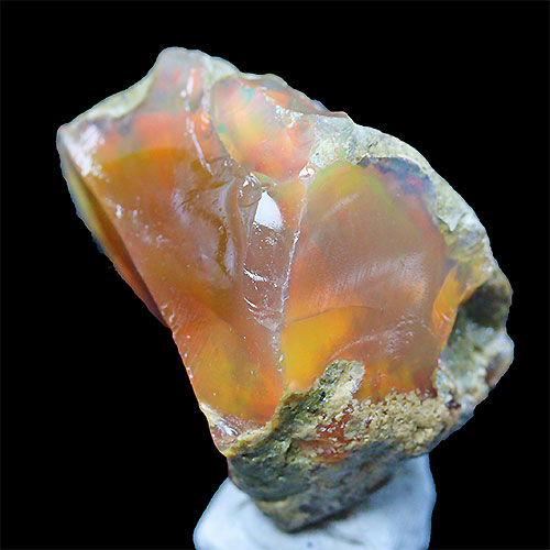 〔D384-41〕エチオピアンオパール Ethiopian Opal 原石 結晶 原石【メール便不可】