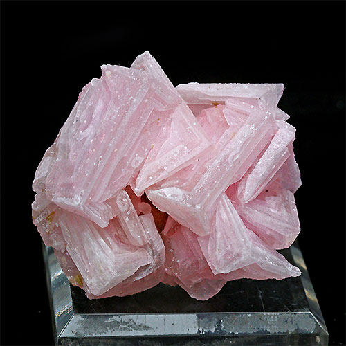 〔D427-1〕濃いピンク ピンクハーライトカリフォルニア産  Pink Halite 岩塩 塩の花 浄化 鉱物 原石 標本