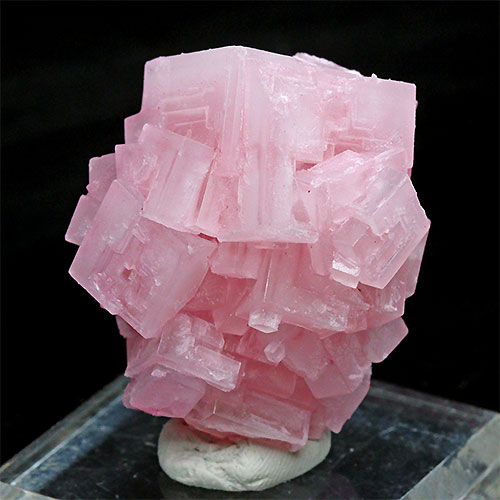 〔D427-10〕濃いピンク ピンクハーライトカリフォルニア産  Pink Halite 岩塩 塩の花 浄化 鉱物 原石 標本