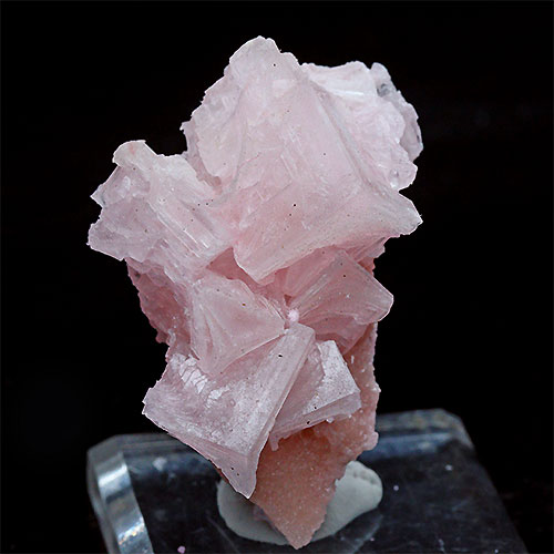 〔D427-11〕濃いピンク ピンクハーライトカリフォルニア産  Pink Halite 岩塩 塩の花 浄化 鉱物 原石 標本