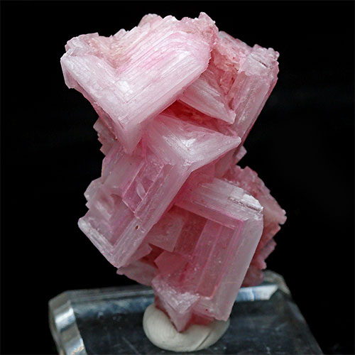 〔D427-12〕濃いピンク ピンクハーライトカリフォルニア産  Pink Halite 岩塩 塩の花 浄化 鉱物 原石 標本