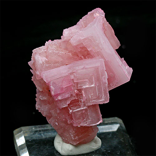 〔D427-20〕濃いピンク ピンクハーライトカリフォルニア産  Pink Halite 岩塩 塩の花 浄化 鉱物 原石 標本