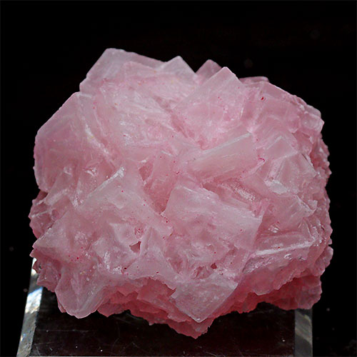 〔D427-32〕濃いピンク ピンクハーライトカリフォルニア産  Pink Halite 岩塩 塩の花 浄化 鉱物 原石 標本