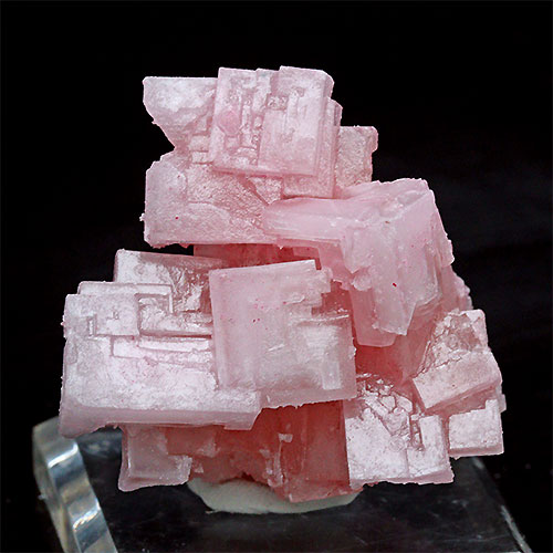 〔D427-34〕濃いピンク ピンクハーライトカリフォルニア産  Pink Halite 岩塩 塩の花 浄化 鉱物 原石 標本