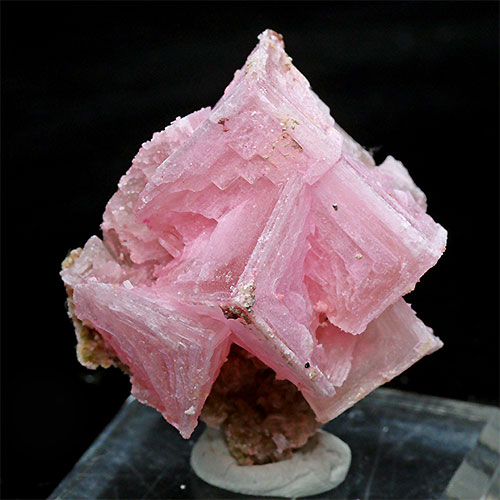 〔D427-8〕濃いピンク ピンクハーライトカリフォルニア産  Pink Halite 岩塩 塩の花 浄化 鉱物 原石 標本