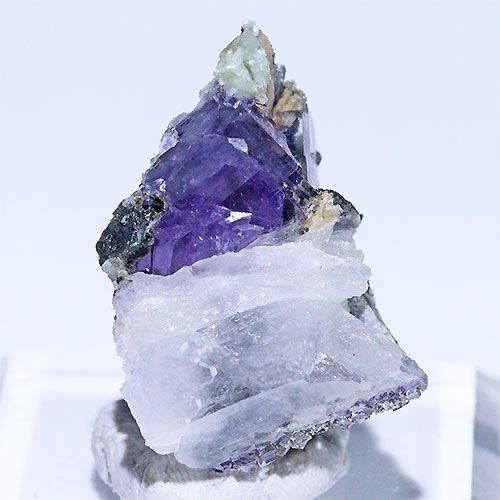 〔D435-11〕中国/湖南省瑶崗仙鉱山 Fluorite フローライト 蛍石 ヤオガンシャン鉱山 結晶 原石【メール便不可】