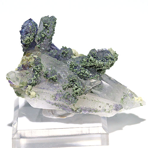 〔D435-18〕中国/湖南省瑶崗仙鉱山 Fluorite フローライト 蛍石 ヤオガンシャン鉱山 結晶 原石【メール便不可】