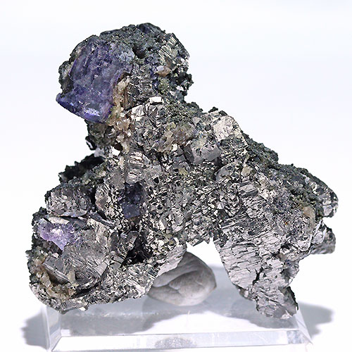 〔D435-21〕中国/湖南省瑶崗仙鉱山 Fluorite フローライト 蛍石 ヤオガンシャン鉱山 結晶 原石【メール便不可】