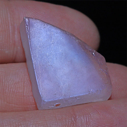 〔D443-12〕幻想シラー ブルームーンストーン 原石 スライス 素材 Blue moonstone