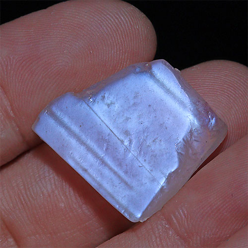 〔D443-20〕幻想シラー ブルームーンストーン 原石 スライス 素材 Blue moonstone