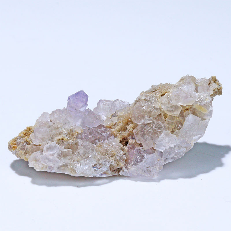 〔D450-19〕フローライト メキシコ コアウイラ州 ムスキス トゥーレ鉱山 蛍光 Fluorite  蛍石 結晶 原石