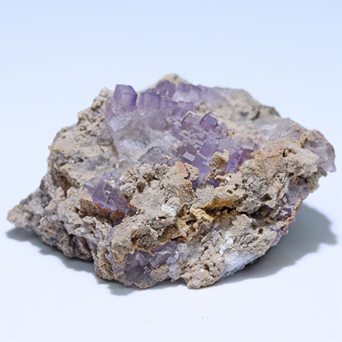 〔D450-4〕フローライト メキシコ コアウイラ州 ムスキス トゥーレ鉱山 蛍光 Fluorite  蛍石 結晶 原石【メール便不可】