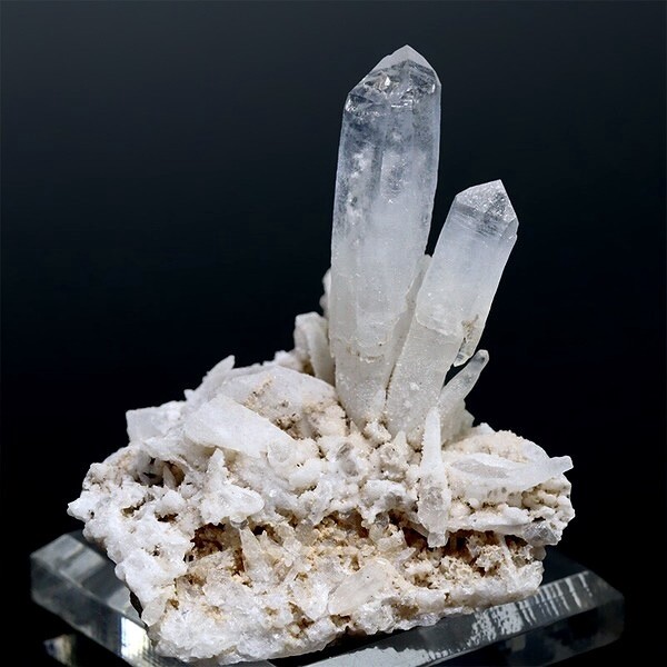 〔D469-6〕希少 ベラクルスクォーツ Veracruz Quartz 水晶 クラスター メキシコ ベラクルス州 鉱物原石【メール便不可】