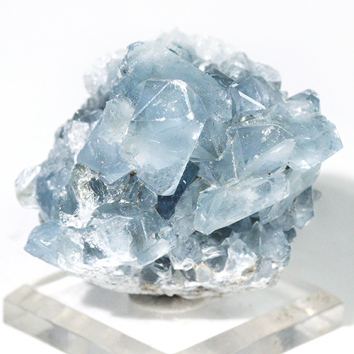 〔D470-57〕マダガスカル産 セレスタイト クラスター Celestite 天青石 セレスティン 浄化 置物