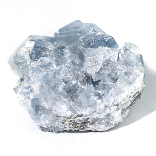 〔D470-64〕マダガスカル産 セレスタイト クラスター Celestite 天青石 セレスティン 浄化 置物