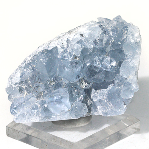 〔D470-66〕マダガスカル産 セレスタイト クラスター Celestite 天青石 セレスティン 浄化 置物