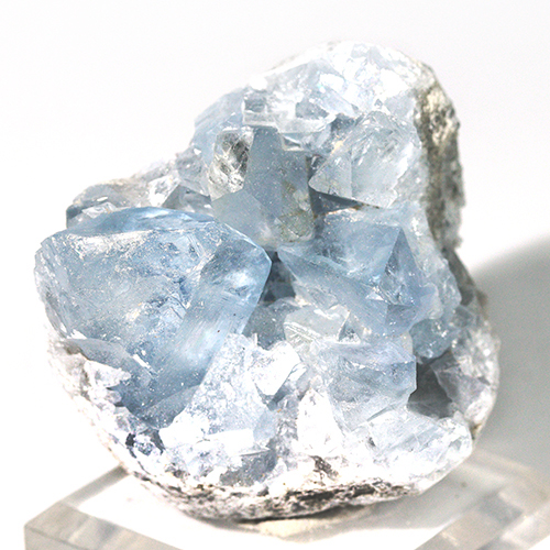 〔D470-70〕マダガスカル産 セレスタイト クラスター Celestite 天青石 セレスティン 浄化 置物
