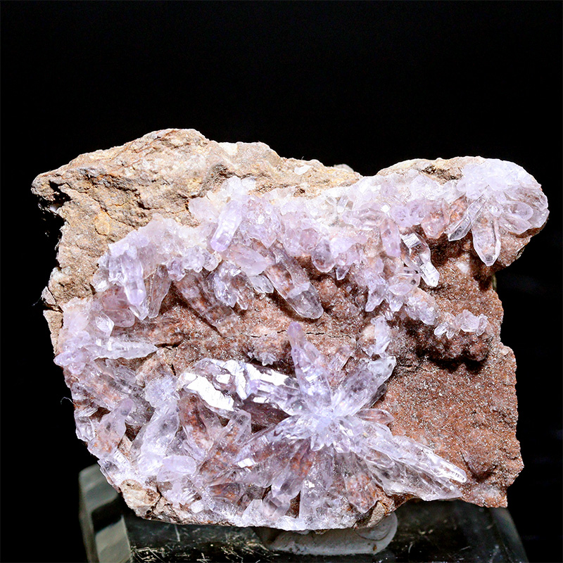 〔D482-12〕ベラクルスアメジスト Veracruz Amethyst クラスター メキシコ産 鉱物原石【メール便不可】