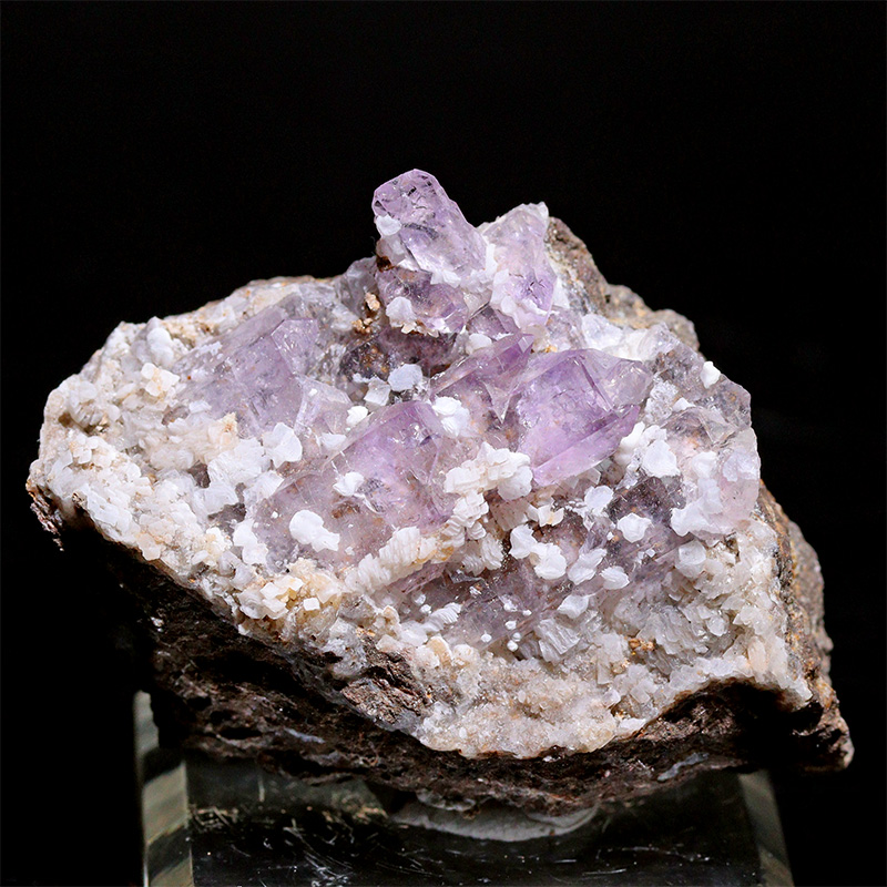 〔D482-13〕ベラクルスアメジスト Veracruz Amethyst クラスター メキシコ産 鉱物原石【メール便不可】