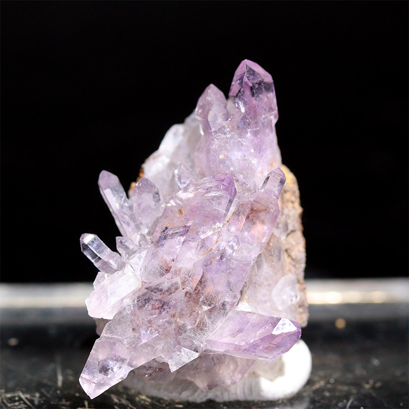 〔D482-2〕ベラクルスアメジスト Veracruz Amethyst クラスター メキシコ産 鉱物原石【メール便不可】