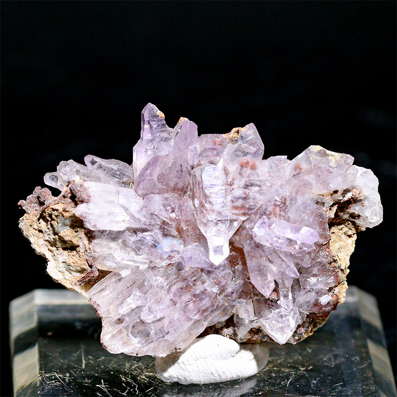 〔D482-4〕ベラクルスアメジスト Veracruz Amethyst クラスター メキシコ産 鉱物原石【メール便不可】