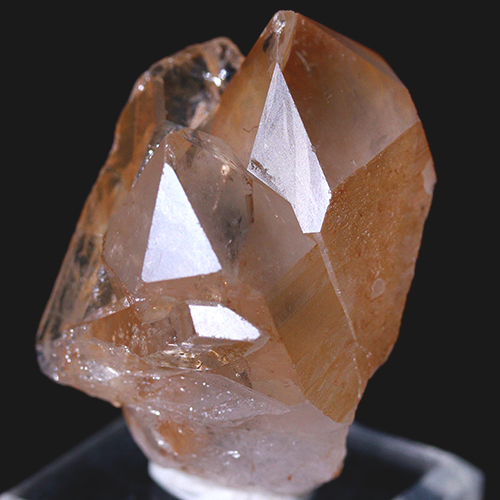 〔D497-10〕コリント産 タンジェリンクォーツ クラスター マンダリンクォーツ Tanjerine Quartz 蜜柑水晶【メール便不可】