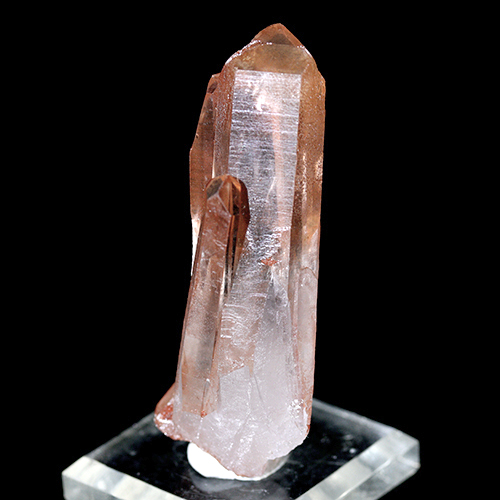 〔D497-13〕コリント産 タンジェリンクォーツ クラスター マンダリンクォーツ Tanjerine Quartz 蜜柑水晶【メール便不可】