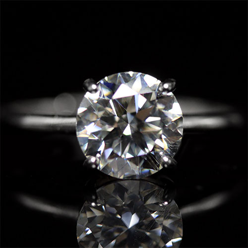 〔J105-183〕2ct モアサナイト sv925 リング 指輪 moissanite