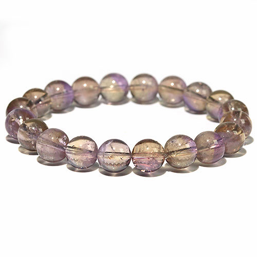〔K1693-23〕約9mm ボリビア産 アメトリン Ametrine ブレスレット【FOREST 天然石 パワーストーン】