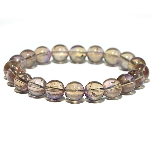 〔K1693-27〕約9mm ボリビア産 アメトリン Ametrine ブレスレット【FOREST 天然石 パワーストーン】