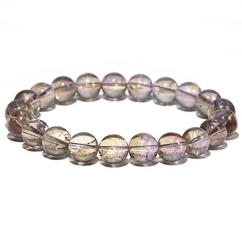 〔K1693-29〕約9mm ボリビア産 アメトリン Ametrine ブレスレット【FOREST 天然石 パワーストーン】