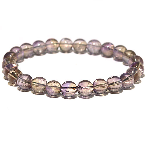 〔K1693-35〕約7mm ボリビア産 アメトリン Ametrine ブレスレット【FOREST 天然石 パワーストーン】