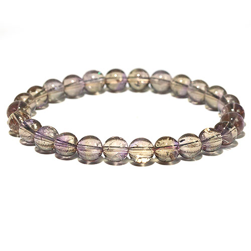 〔K1693-36〕約7mm ボリビア産 アメトリン Ametrine ブレスレット【FOREST 天然石 パワーストーン】